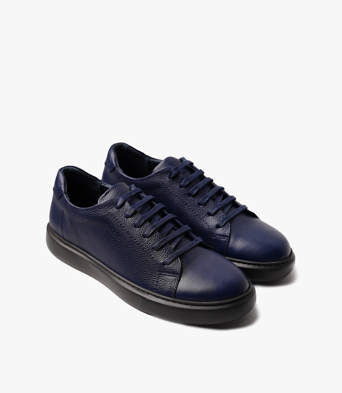 BASKET BLAZE En Cuir, Bleu Nuit – CL6080 - CELENO - Congo