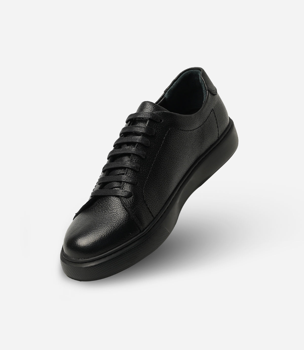 BASKET BLAZE En Cuir, Noir– CL6080