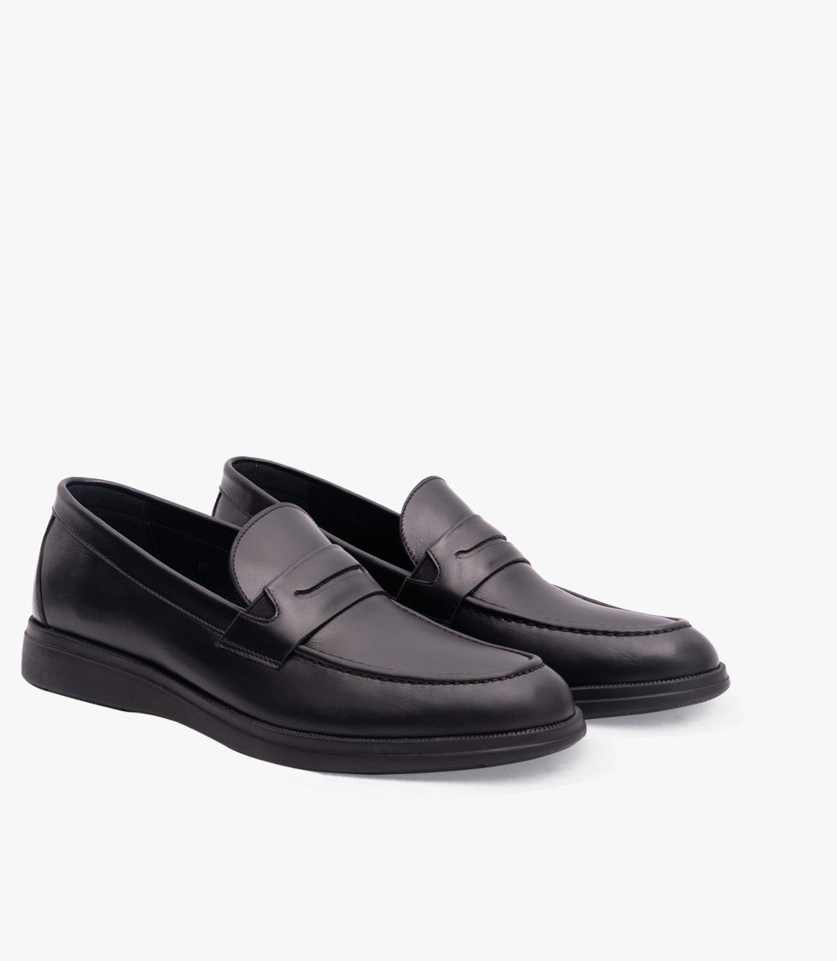 MOCASSIN LEO en Cuir, Noir – CL438 - CELENO - Congo