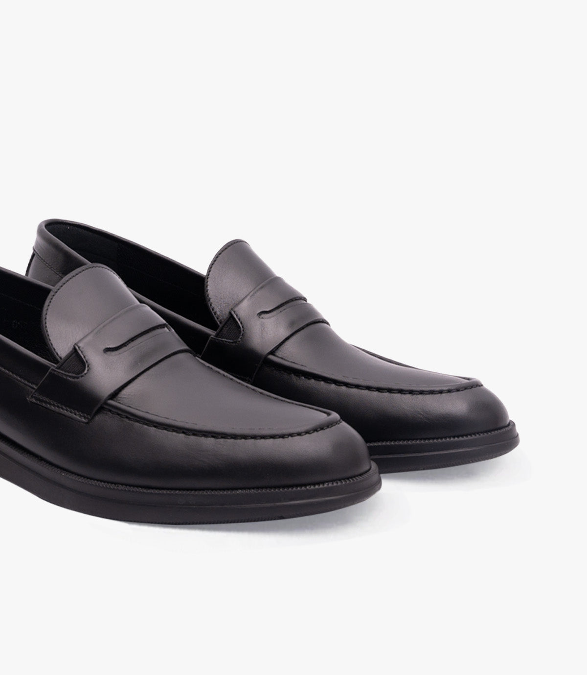 MOCASSIN LEO en Cuir, Noir – CL438 - CELENO - Congo