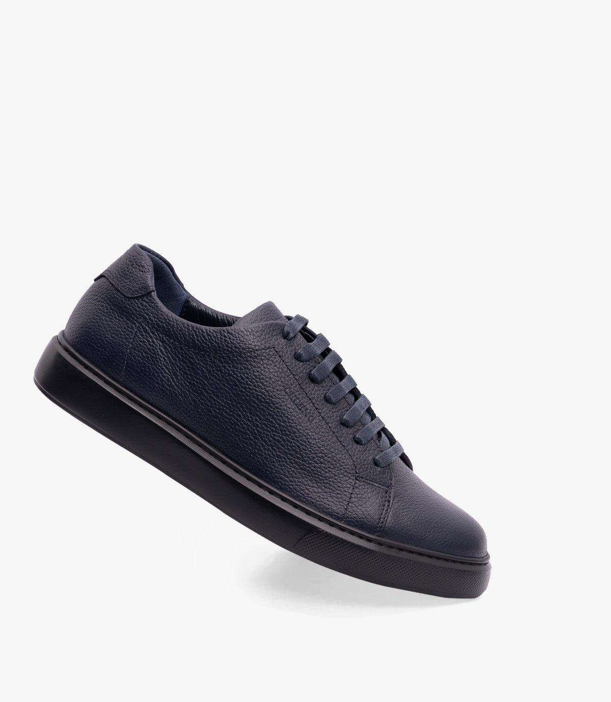 BASKET BLAZE En Cuir, Bleu Nuit – CL6080