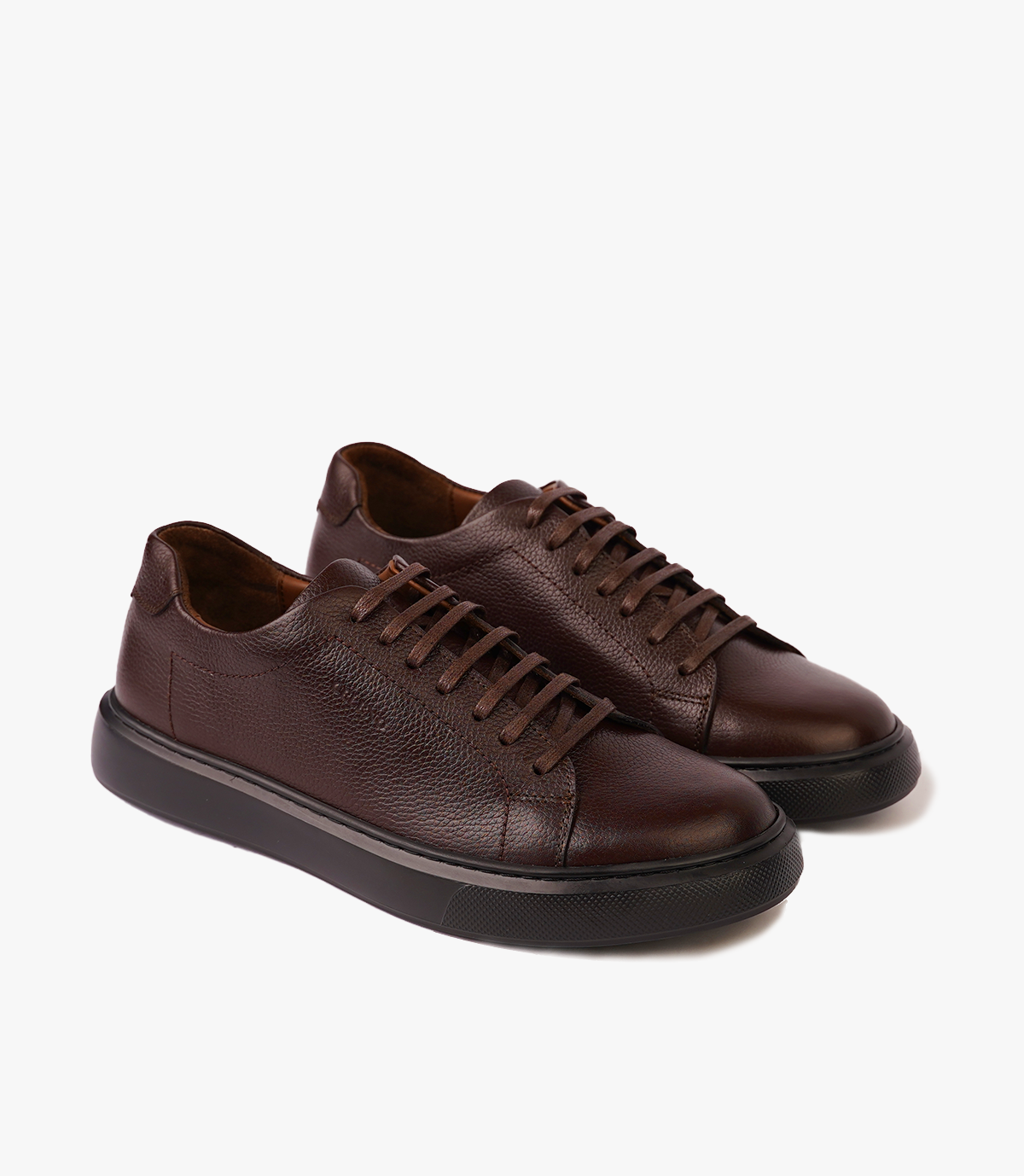 BASKET BLAZE En Cuir, Marron – CL6080 - CELENO - Congo