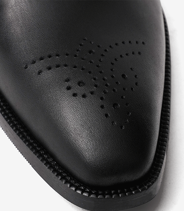DARIO en Cuir, Noir – CL016 - CELENO - Congo