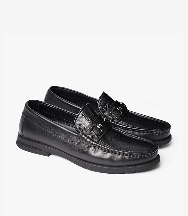 MOCASSIN River en Cuir, Noir – CL0111 - CELENO - Congo