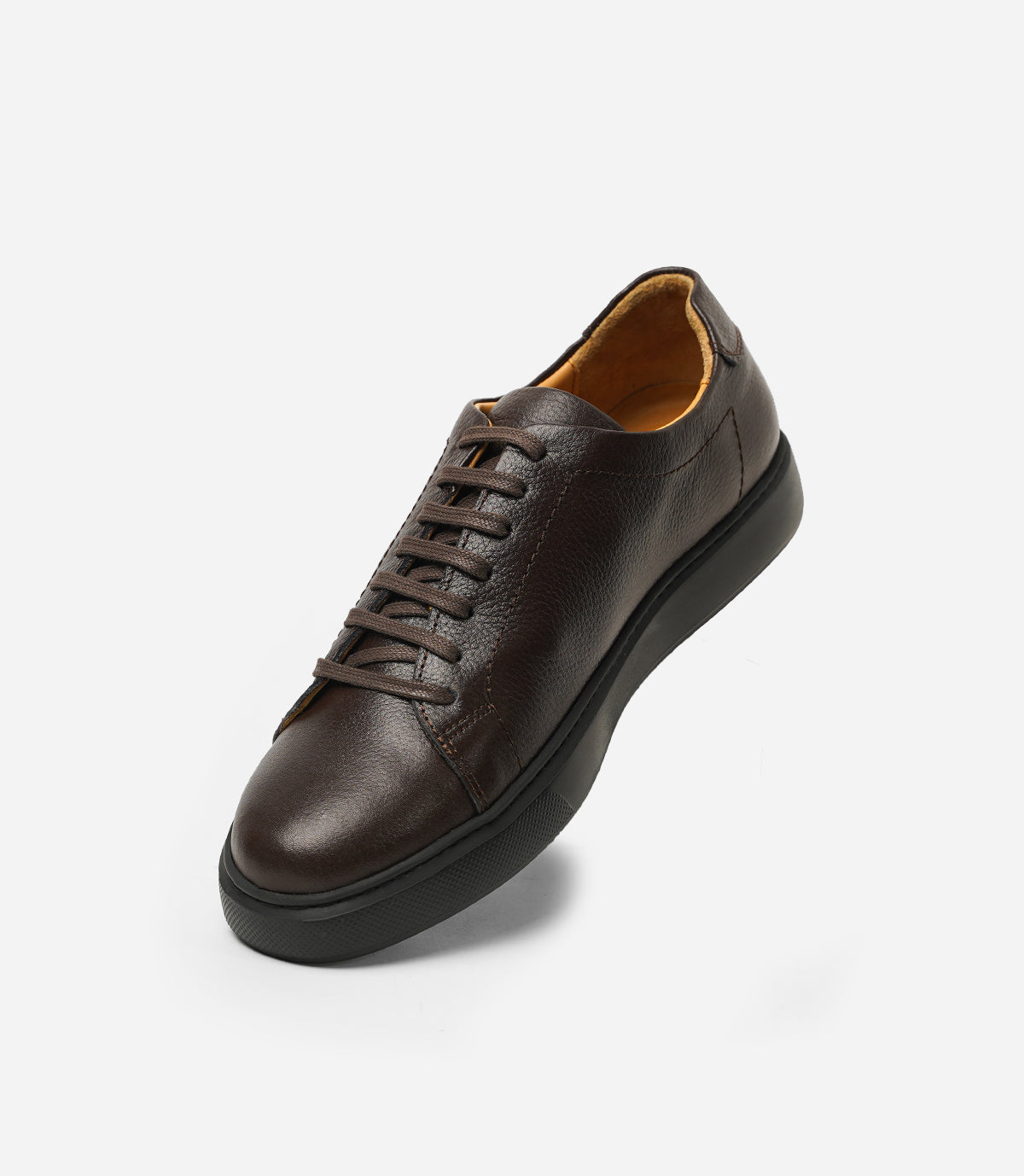 BASKET BLAZE En Cuir, Marron – CL6080