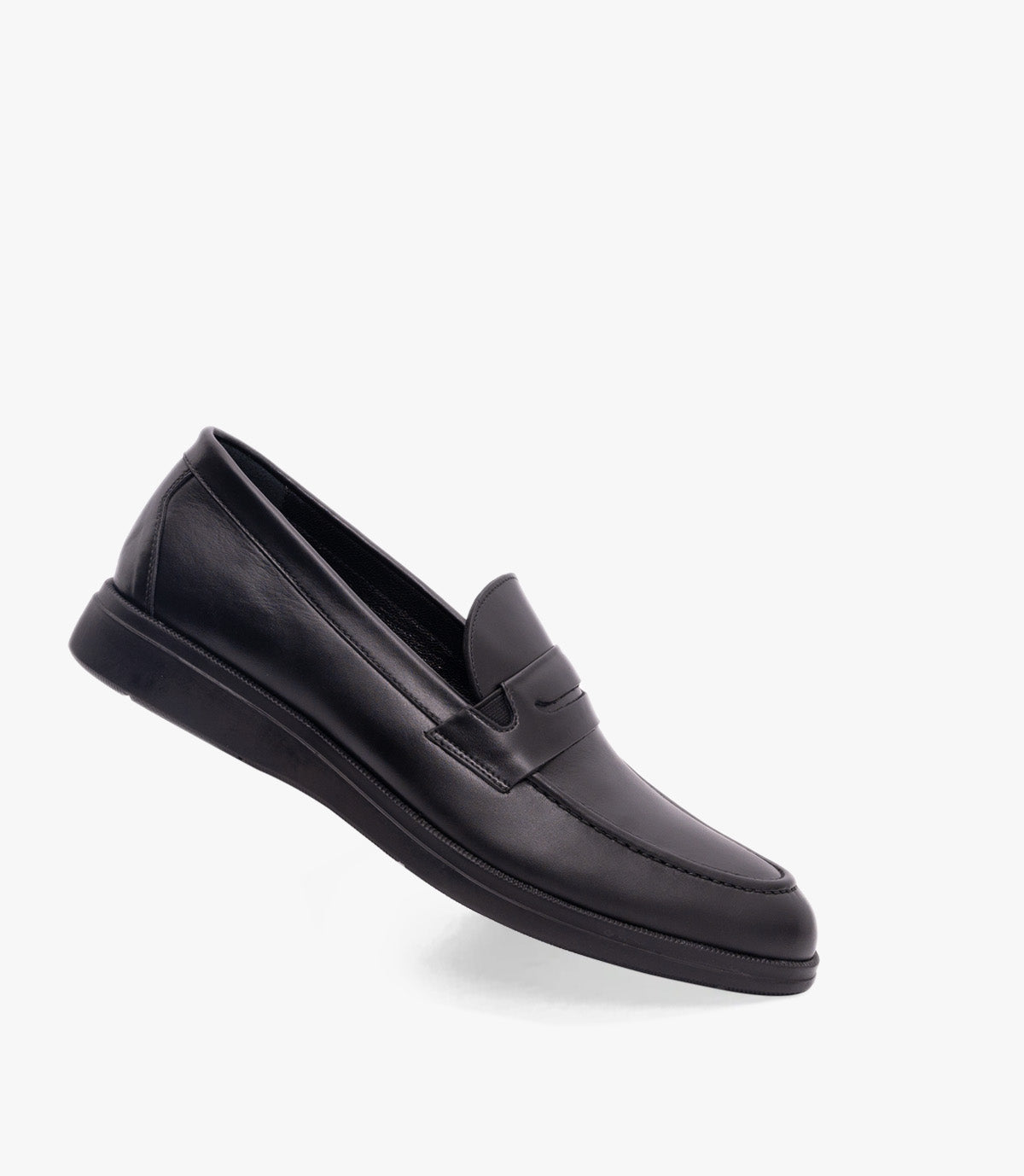 MOCASSIN LEO en Cuir, Noir – CL438 - CELENO - Congo