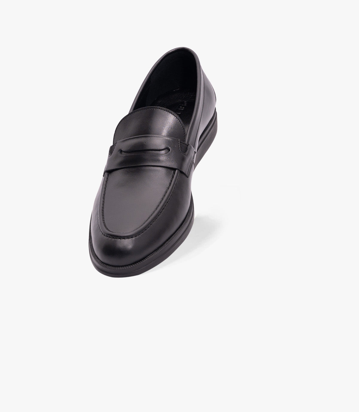 MOCASSIN LEO en Cuir, Noir – CL438 - CELENO - Congo
