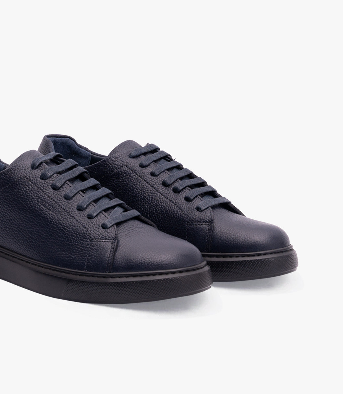 BASKET BLAZE En Cuir, Bleu Nuit – CL6080